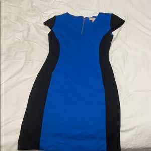 Gorgeous black and blue Michael kors dress